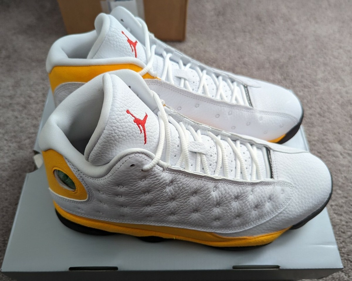 Nike Air Jordan 13 Retro Del Sol Basketball Shoes Size 11 Men\'s  414571-167 Nike Air Jordan 13 Retro Shoe Del Sol Size Mens 11.5 NIB  main image 4