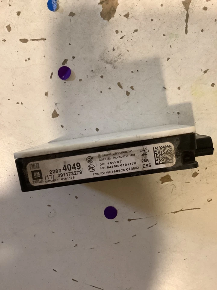 2015-2019 CADILLAC ESCALADE ATS CTS SRX XTS REAR BLIND SPOT MODULE OEM A13-20188 - Image 3 of 3