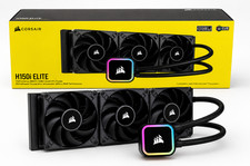 Corsair H150i ELITE 360mm RGB AIO CPU Liquid Cooler CW-9060060-WW [Open Box]