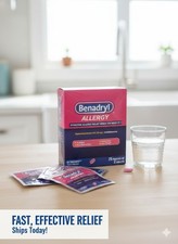 Benadryl Allergy Relief Diphenhydramine 25 mg 50 Ultratabs