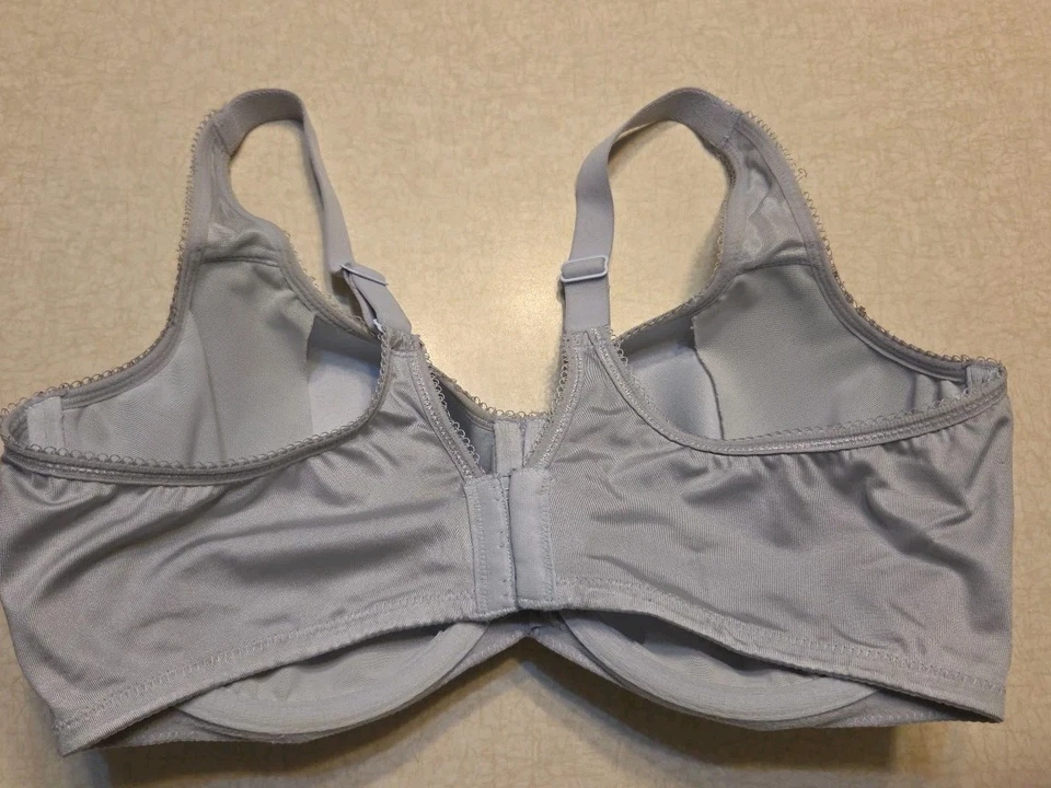 Wacoal Bra 38DD Basic Beauty Forrado Camiseta Sujetador Azul Con Aros 853192 Foto 2 de 4