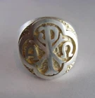Sterling silver  ring for Bishops and Priests - 2424-R