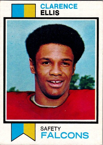 Clarence Ellis #9 1973 Topps card