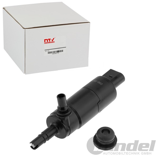 NTY Scheiben Waschwasserpumpe Passend FüR Audi A1 A3 A4 A5 A6 A7 A8 Q2 Q3 Q5 Q7-image