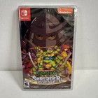 Teenage Mutant Ninja Turtles Shredder's Revenge Nintendo Switch 2022 New Sealed