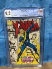 CGC 9.2 X-Men 10 Jim Lee Longshot White Pages Graded Comic Now Slab
