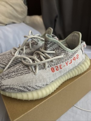 adidas Yeezy Boost 350 V2 Low Blue Tint Suede Size 5.5 B37571