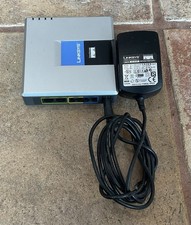 Adattatore telefono Cisco / Linksys SPA2102 VoIP 2FXS con router (sbloccato) con alimentazione