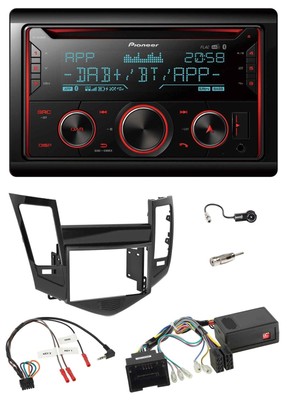 Pioneer 2DIN DAB Lenkrad Bluetooth USB CD Autoradio für Chevrolet Cruze 05/2009-