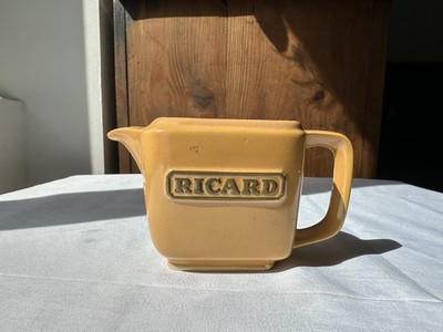 Krug Krug Ricard Steinzeug Keramik rechteckig Anisette Mini Modell Deko Bistro