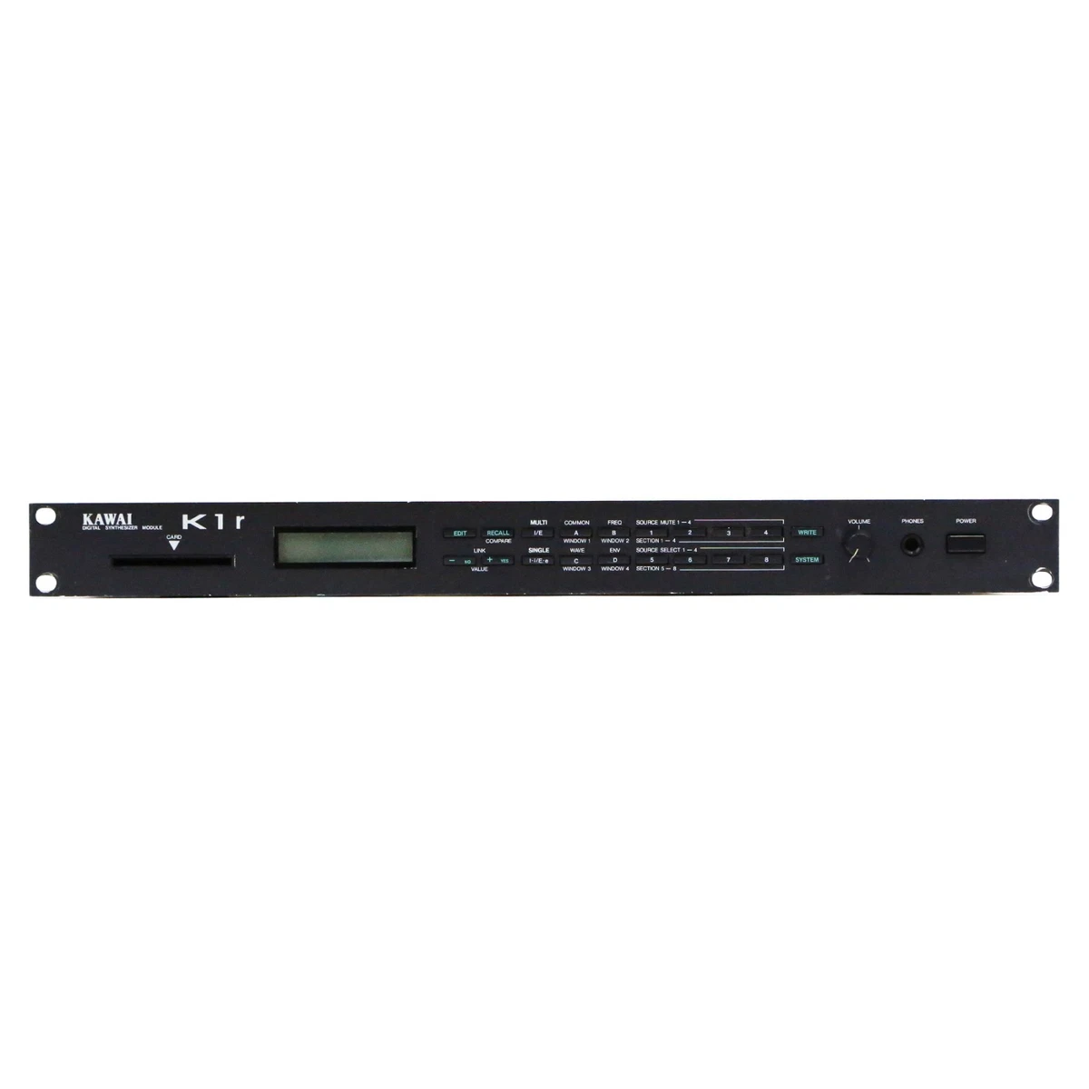 1980s Kawai K1r Digital Synthesizer Module Vintage Original '80s