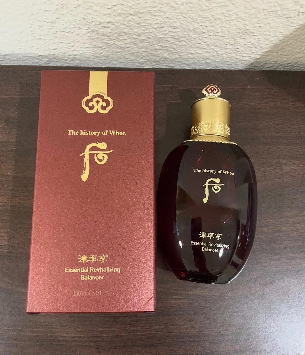 The Whoo Essential Revitalizing Balancer Face Moisturizer 150ml/5fl