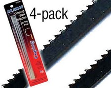 Zona Tools Coping Saw Replacement Blade 4-Pack 6-1/2in Long, .125in Wide . 36678