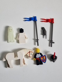 Lego Vintage Set Legoland Castle 6034 Black Monarch's Ghost, with instructions