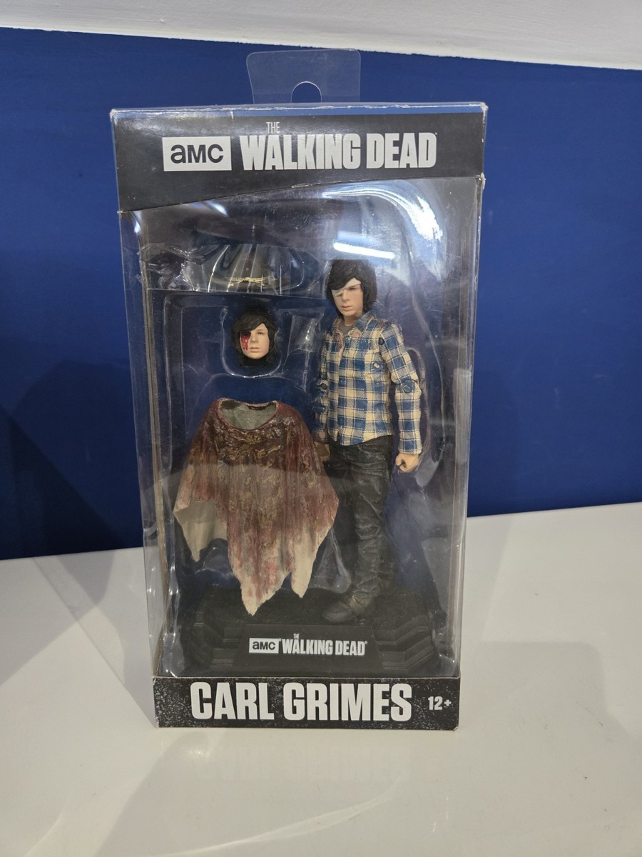 McFarlane Toys color tops The Walking Dead Carl Grimes figure rare