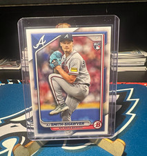 Topps 2023 Bowman AJ Smith-Shawver RC Rookie #63 Atlanta Braves Card. rookie card picture