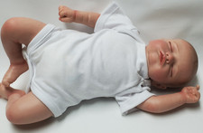 17 inch Newborn Rosalie By Olga Auer. Baby Reborn Lifelike Doll. Signed.NOS