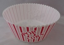 NEW 3 - 8 Piece sets Movie Popcorn Bowls Holders Bags Plastic Tub Retro Theater