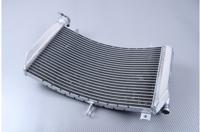 Radiateur eau racing Yamaha YZF R1 2015-2019 en aluminium noir