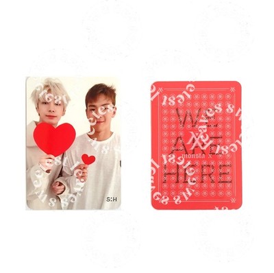 Monsta X Alligator Take 2 We Are Here Hyungwon Shownu unit broadcast photocard