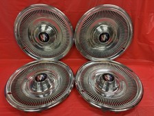 Vintage Set Of 4 1969 Buick 15 Hubcaps Lesabre Special Good Condition