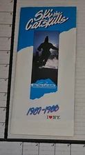 1987/88 SKI THE CATSKILLS 8 GREAT SKI AREAS IN BROCHURE.  MINT. SEE DESCRIPTION