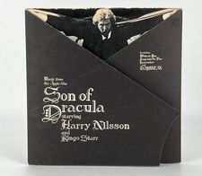 HARRY NILSSON & RINGO |Son Of Dracula | LP & iron-on | 1st  Press | 1974 |VG/VG-