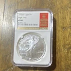 U.S. Mint 2025 American Silver Eagle $1 Business .999 NGC MS69 Eagle Privy