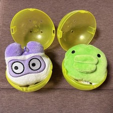 Tamagotchi face plush toy set, includes Masktchi  Kuchipatchi, new unopened