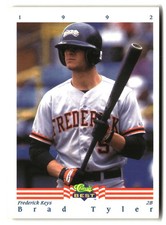 1992 Classic Best #109 Brad Tyler
