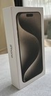 ***Empty Box*** Apple iPhone 15 Pro Max Empty Box Natural Titanium 256GB
