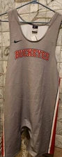 RARE Ohio State Buckeyes NCAA Wrestling Singlet Size XXL