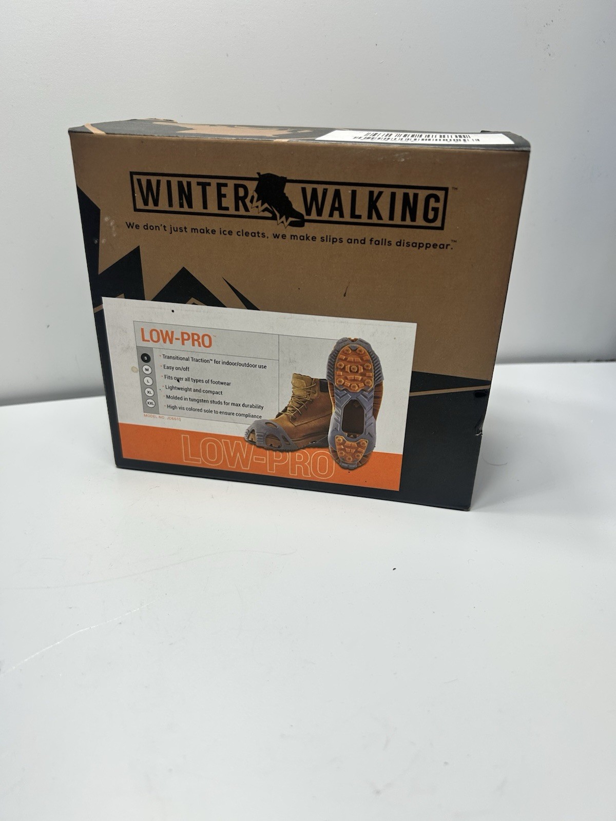 Winter Walking Low-Pro Ice Cleats Size Small New In Box - Work Safety Equipment