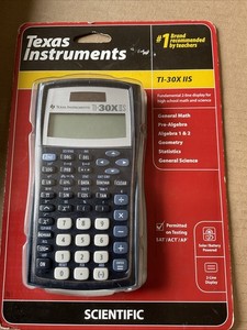 Texas  Instruments ti-30xiis Scientific Calculator Solar/Battery