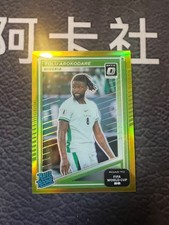 2025-26 Panini Donruss Road To FIFA World Cup Tolu Arokodare RC Optic Gold /10