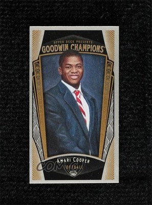 2015 Upper Deck Goodwin Champions 2/15 Amari Cooper #50 Rookie RC 0h32
