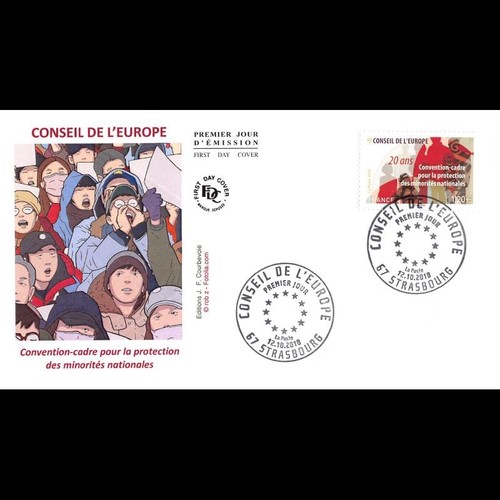 FDC Premier Jour France - N°S-65/66 Conseil De L'Europe - Strasbourg 1981