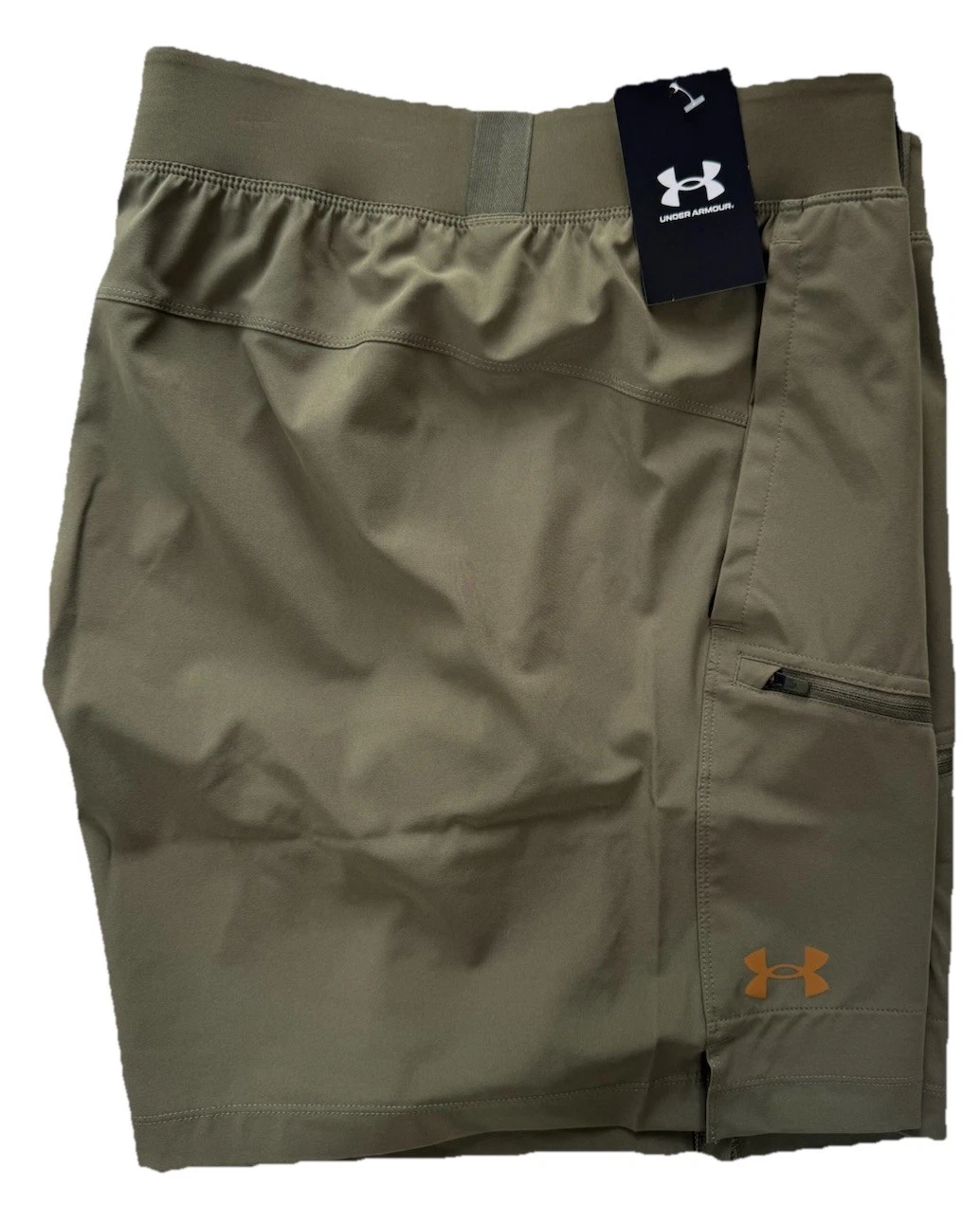 Under Armour UA Tactical Men's 7" Training Shorts XL Fitted Marine Green 1386721