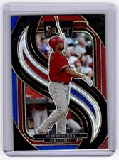 2025 Panini Select Red Blue Premier Albert Pujols 146/249 Angeles Angels #101