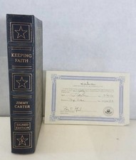 Keeping Faith By Jimmy Carter (1982, Hardcover) Signed By The President