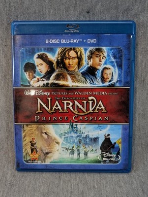 The Chronicles of Narnia: Prince Caspian (Blu-ray, 2008) 2 Disc + DVD