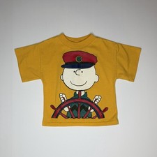 Vintage Kids 90  s Peanuts Charlie Brown Tee - Size 2/3T
