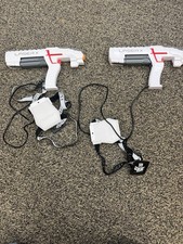Set Of 2 Laser X Blaster Gun White Red Player Laser Tag