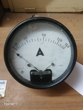 Antico Amperometro Bachelite Fontanella Milano 