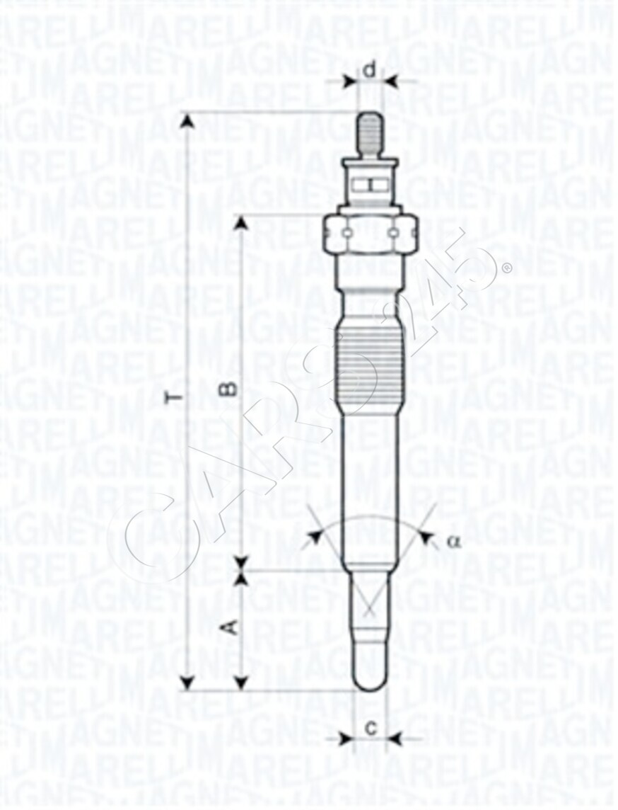 Glow Plug Fits OPEL VAUXHALL Astra F Van Combo Corsa B Vectra A Astra 1214043