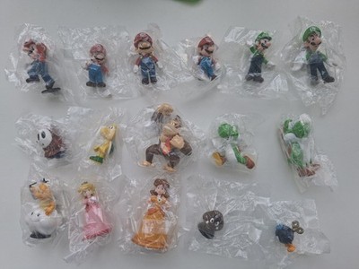 Nintendo Figuren Super Mario Luigi Donkey Kong Yoshi 16 Stück 2007 2008 NEU OVP