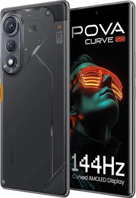 Tecno Pova Curve 5G - Factory Unlocked - Dual SIM 8GB RAM 144Hz Curved...