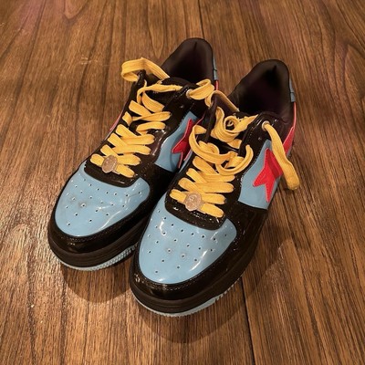 A Bathing Ape Marvel x Bapesta Black Widow Size 8.5