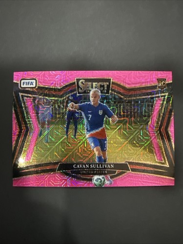 Cavan Sullivan [Pink Mojo] #232 2024 Panini Select FIFA card