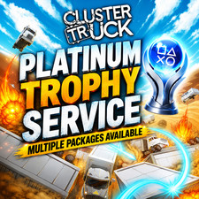 Clustertruck PS4/PS5 Platinum Trophy Service | 100% Completion | Custom Orders
